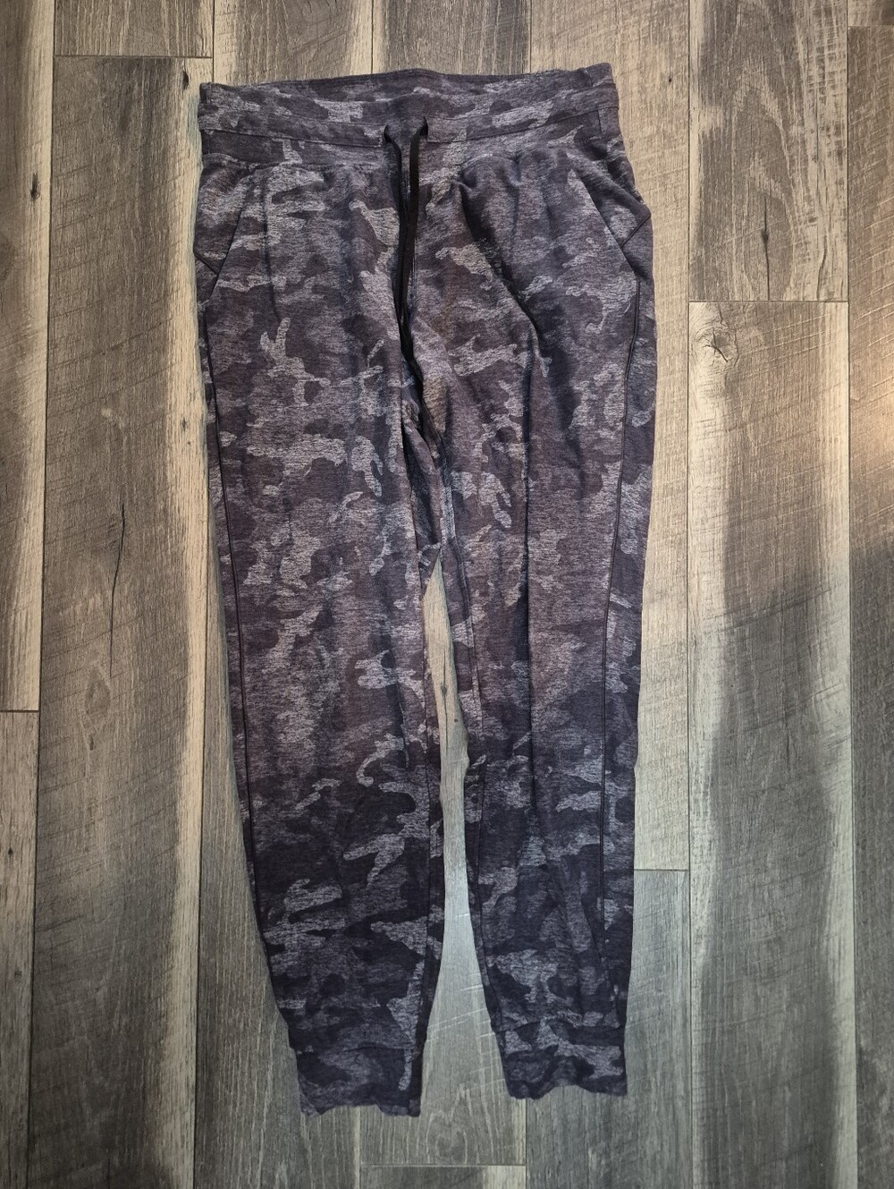 🍋 Lululemon Ready To Rulu Pant *Updated Incognito Camo HTR Black / Black Sz 8